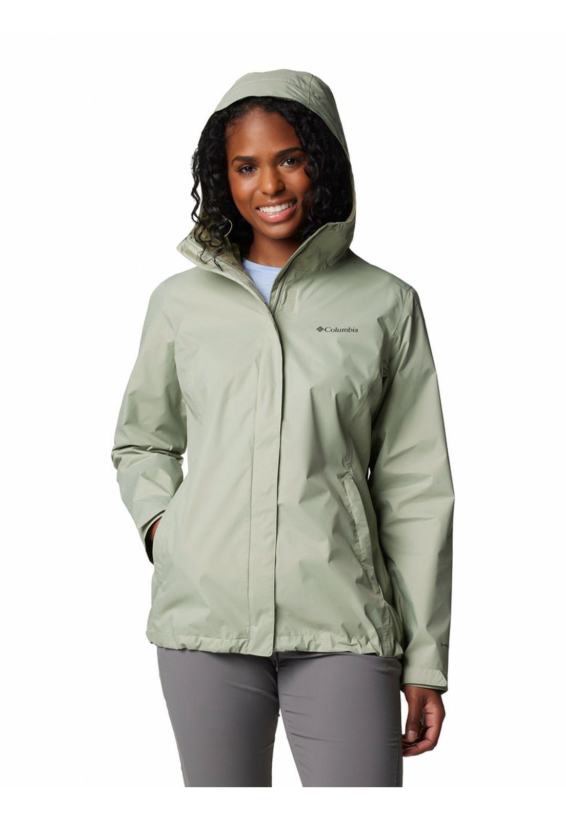 Cortaviento impermeable Mujer Arcadia II Beige-6