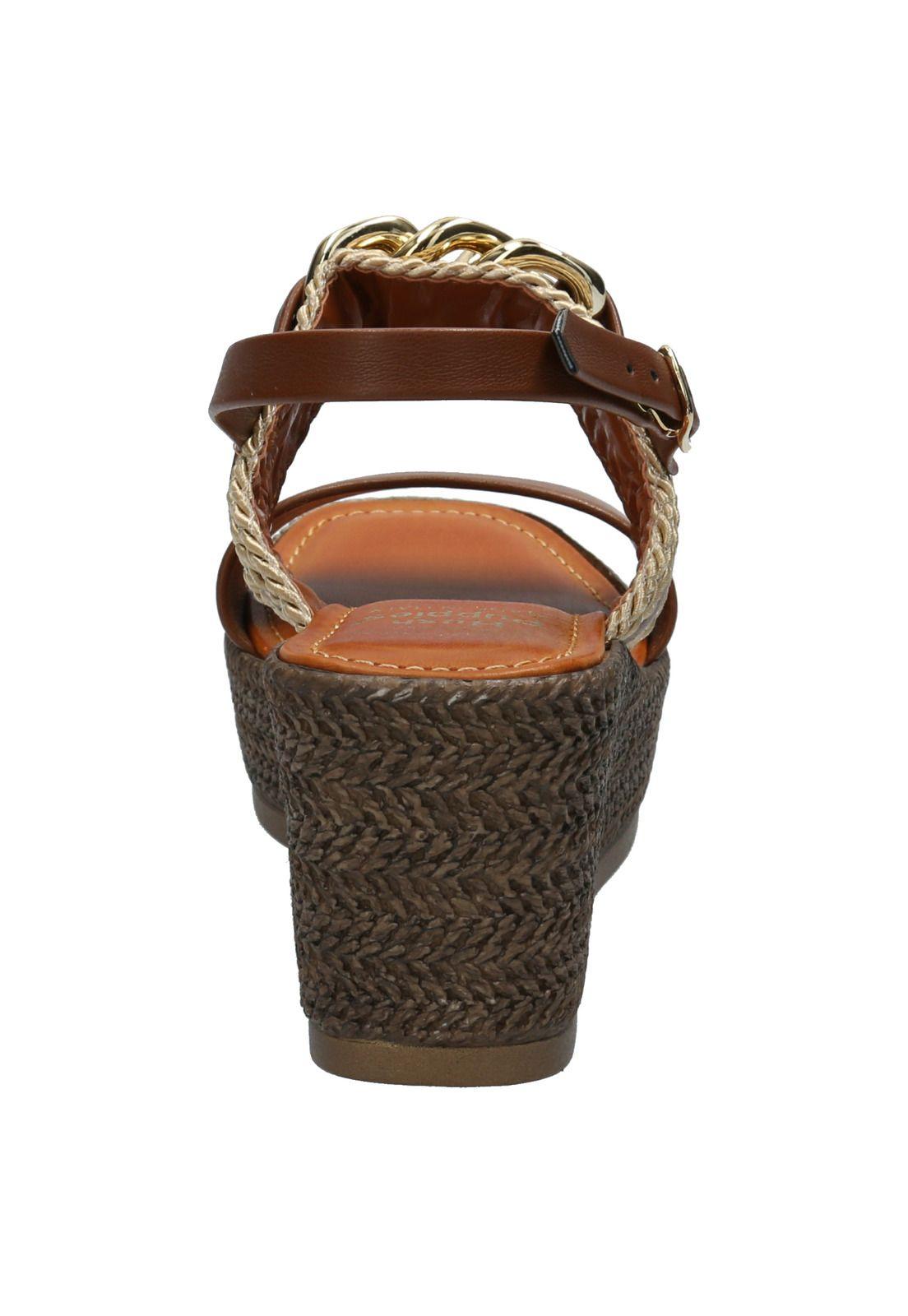 Sandalia Mujer Vicenta Café-5