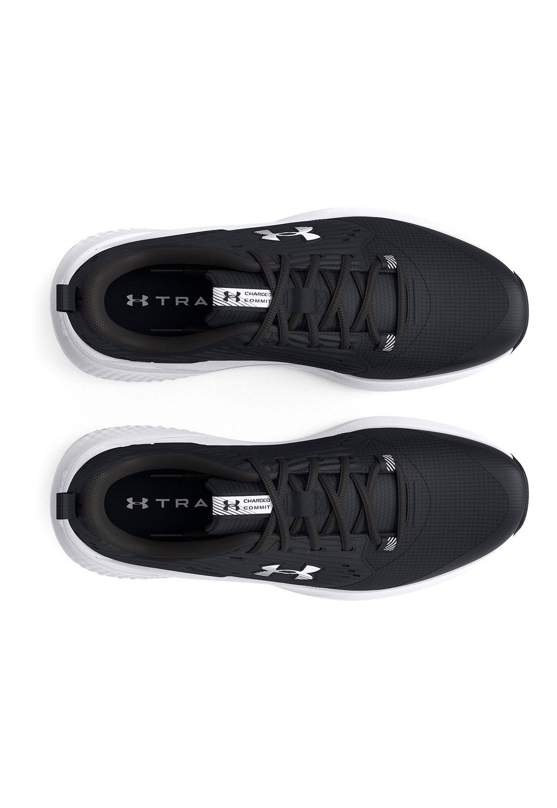 Zapatilla Charged Commit Tr 4 Negro Hombre-4