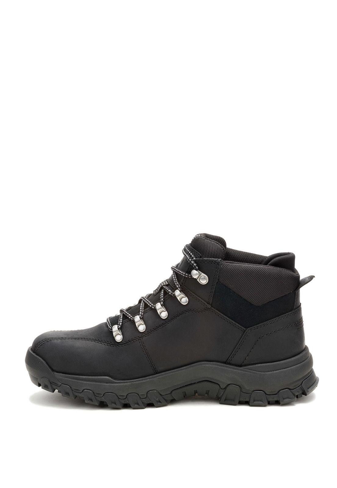 Botin Cuero Hombre Threshold Rebound Trek Negro-3