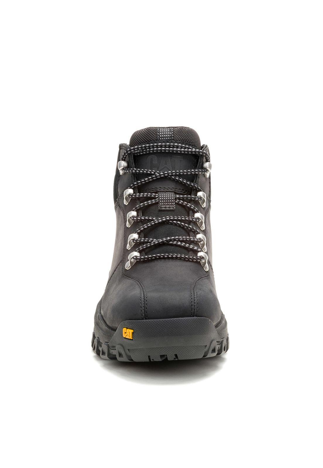 Botin Cuero Hombre Threshold Rebound Trek Negro-4
