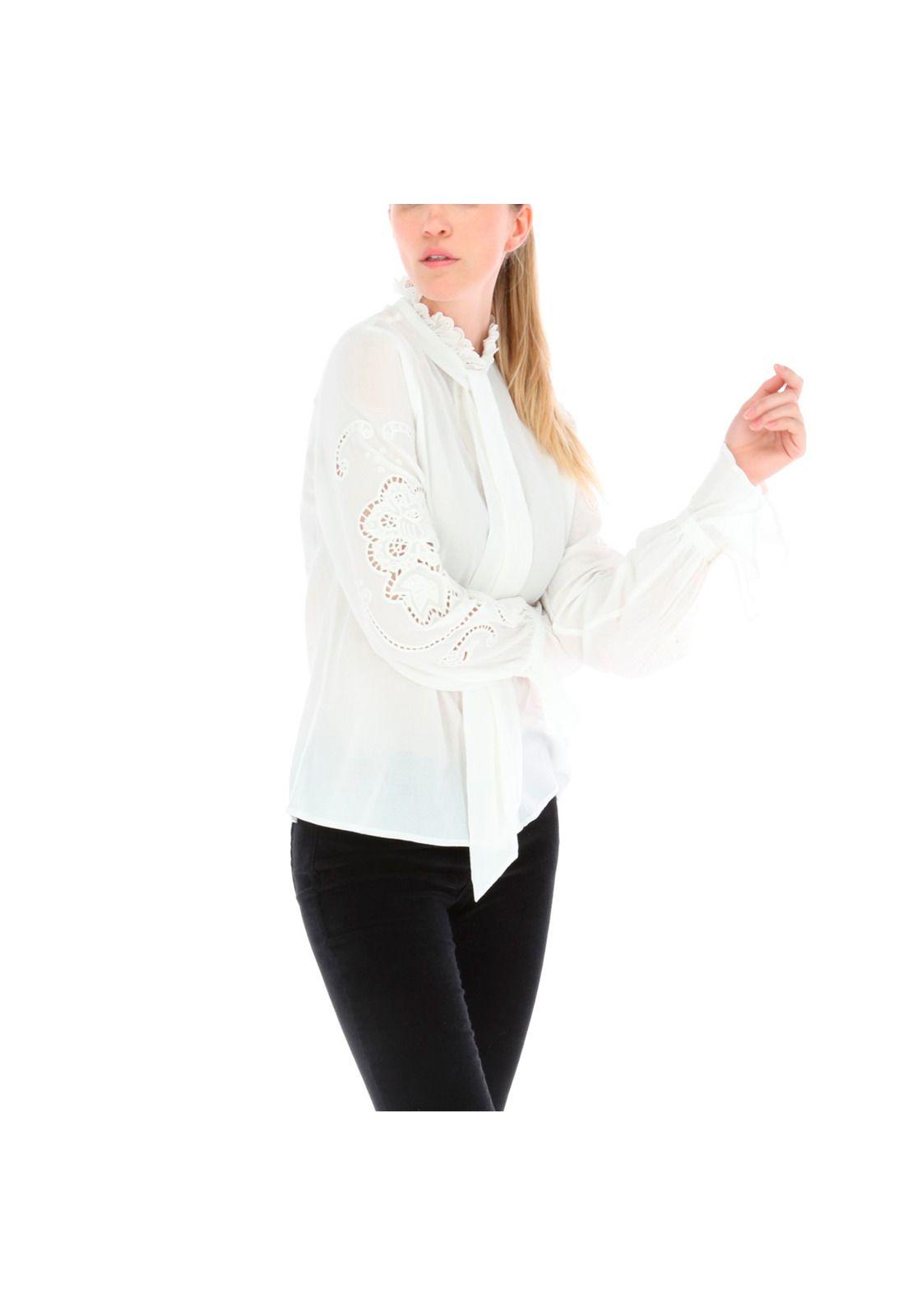Blusa Paris Rockford Blanco-0