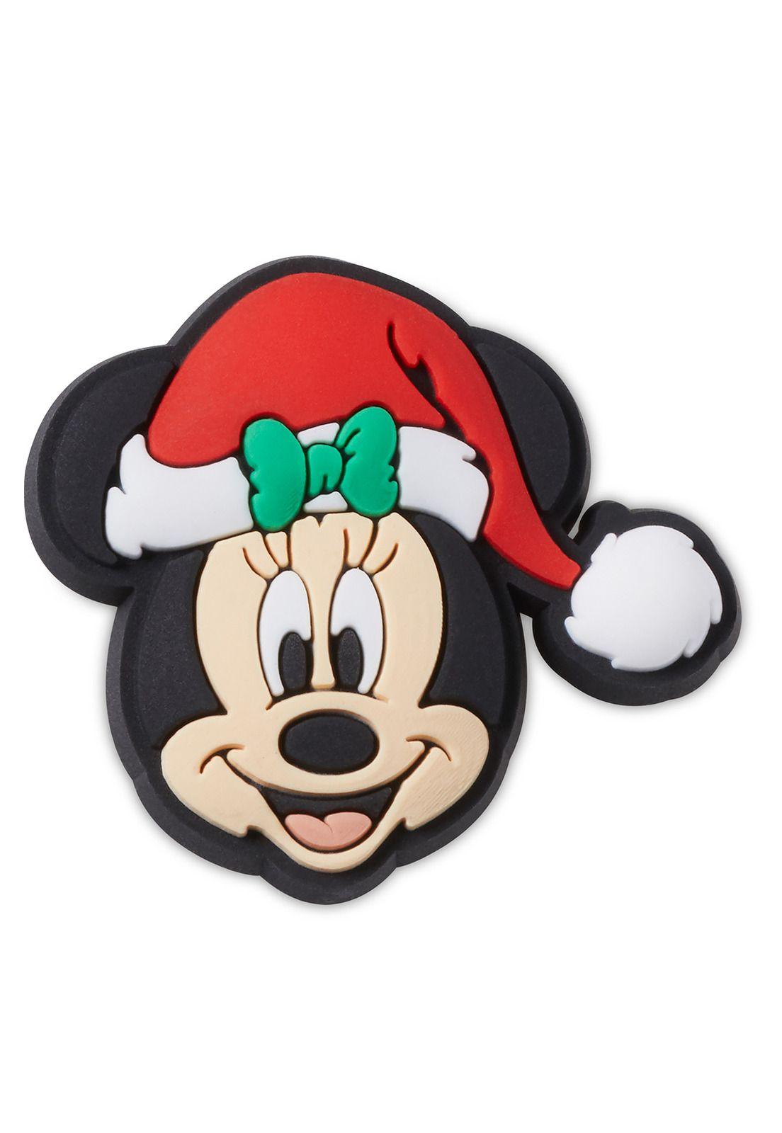 Jibbitz Minnie Mouse Navidad Multicolor-0