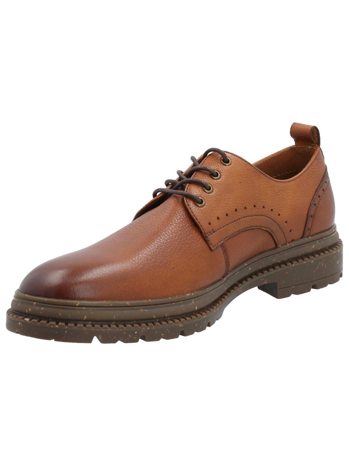 Zapato Cuero Hombre Alkun Café-4