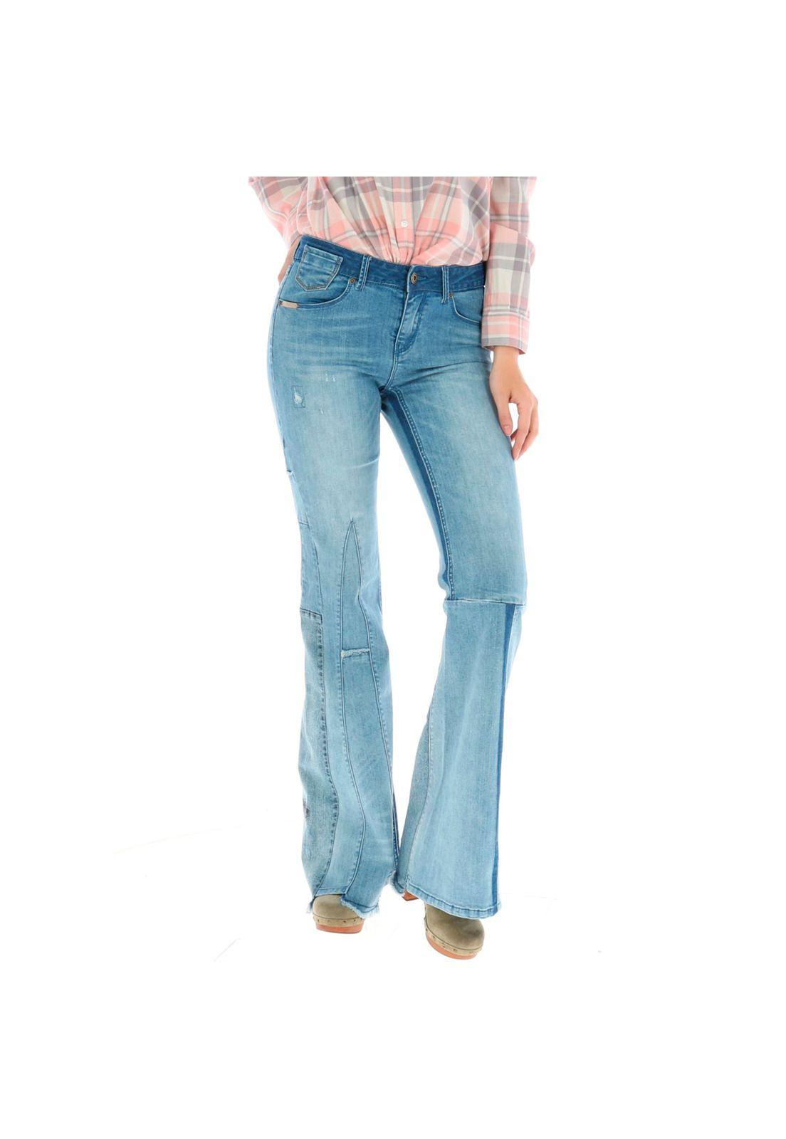 Jeans Flare Rockford Azul-0