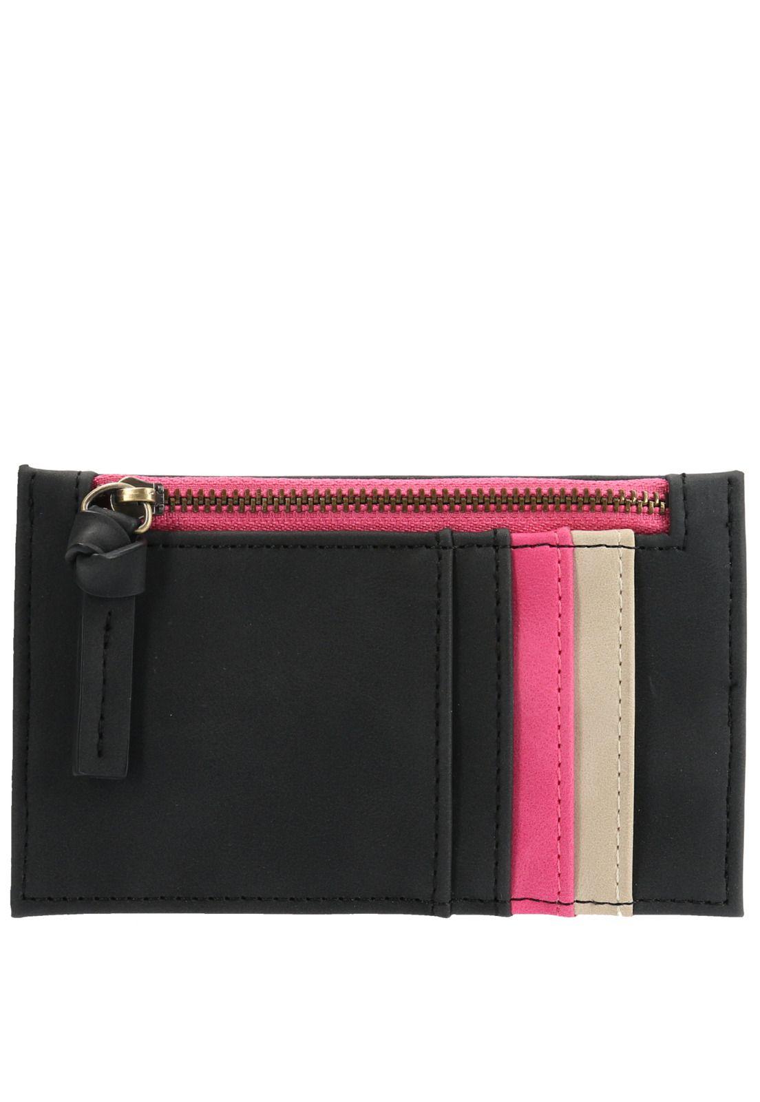 Tarjetero Hudson Cardholder Negro Mujer-1
