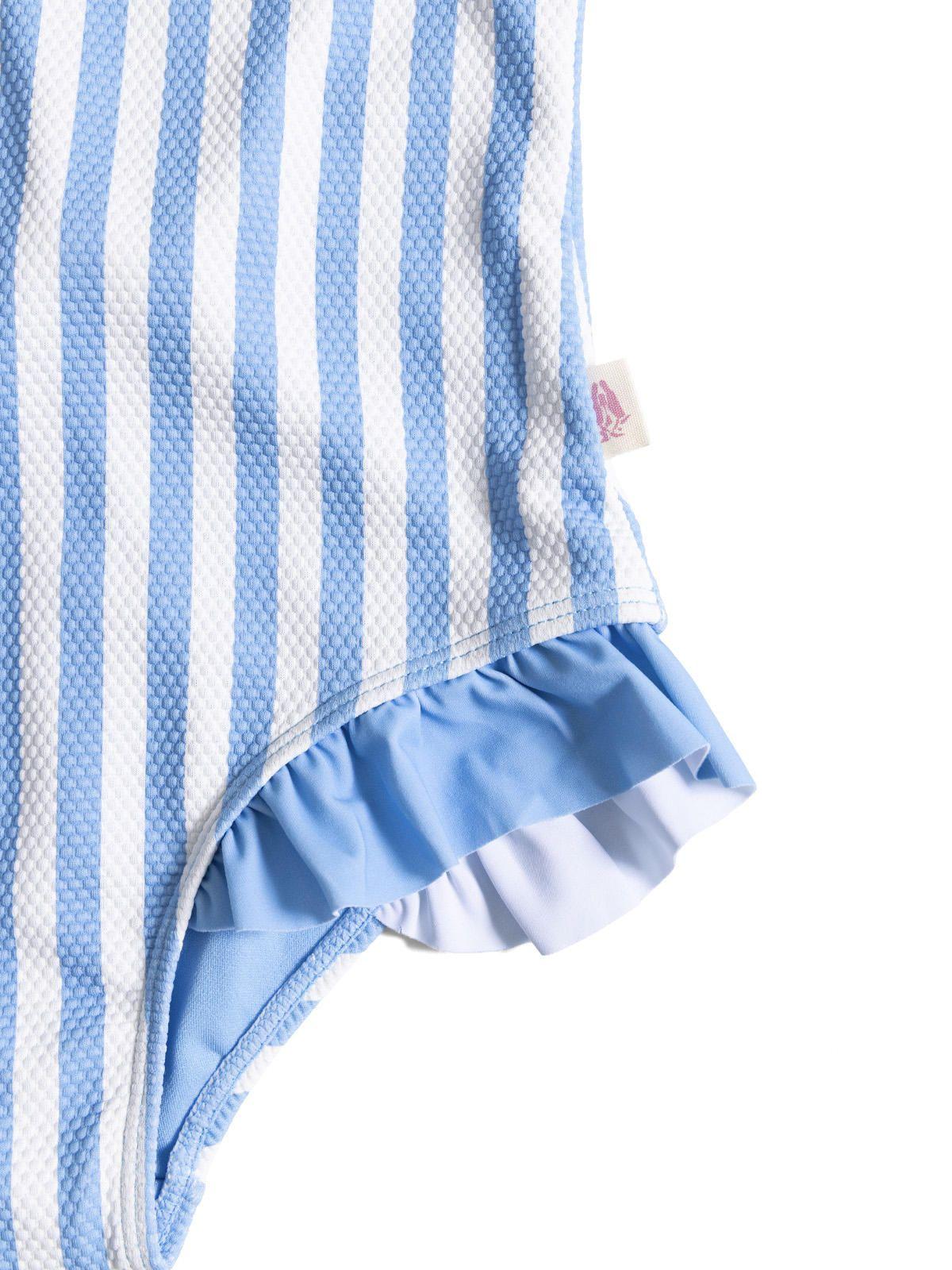 Traje De Baño Niña Cami Azul claro-4