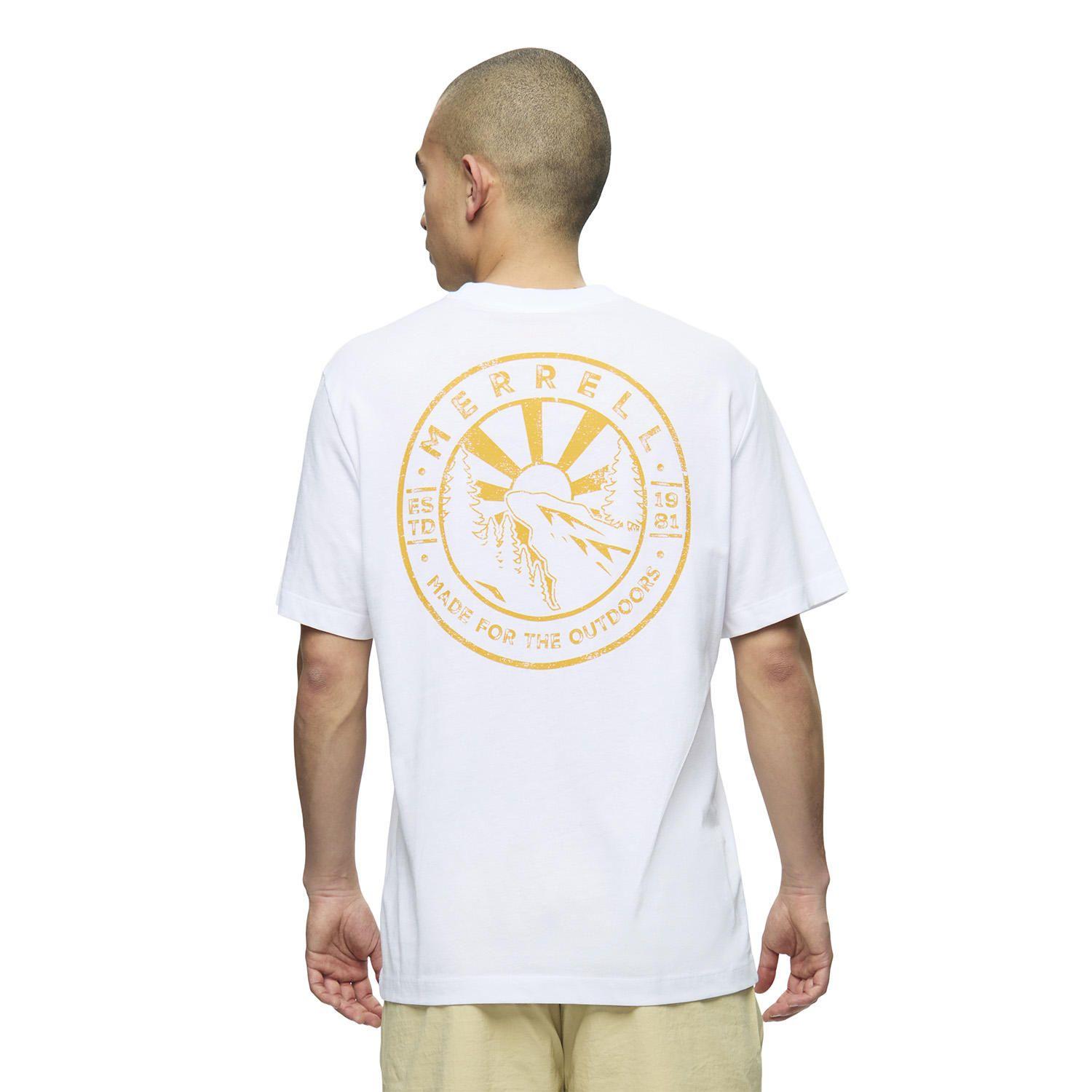 Polera M/C Hombre Outdoor Life Blanco-3