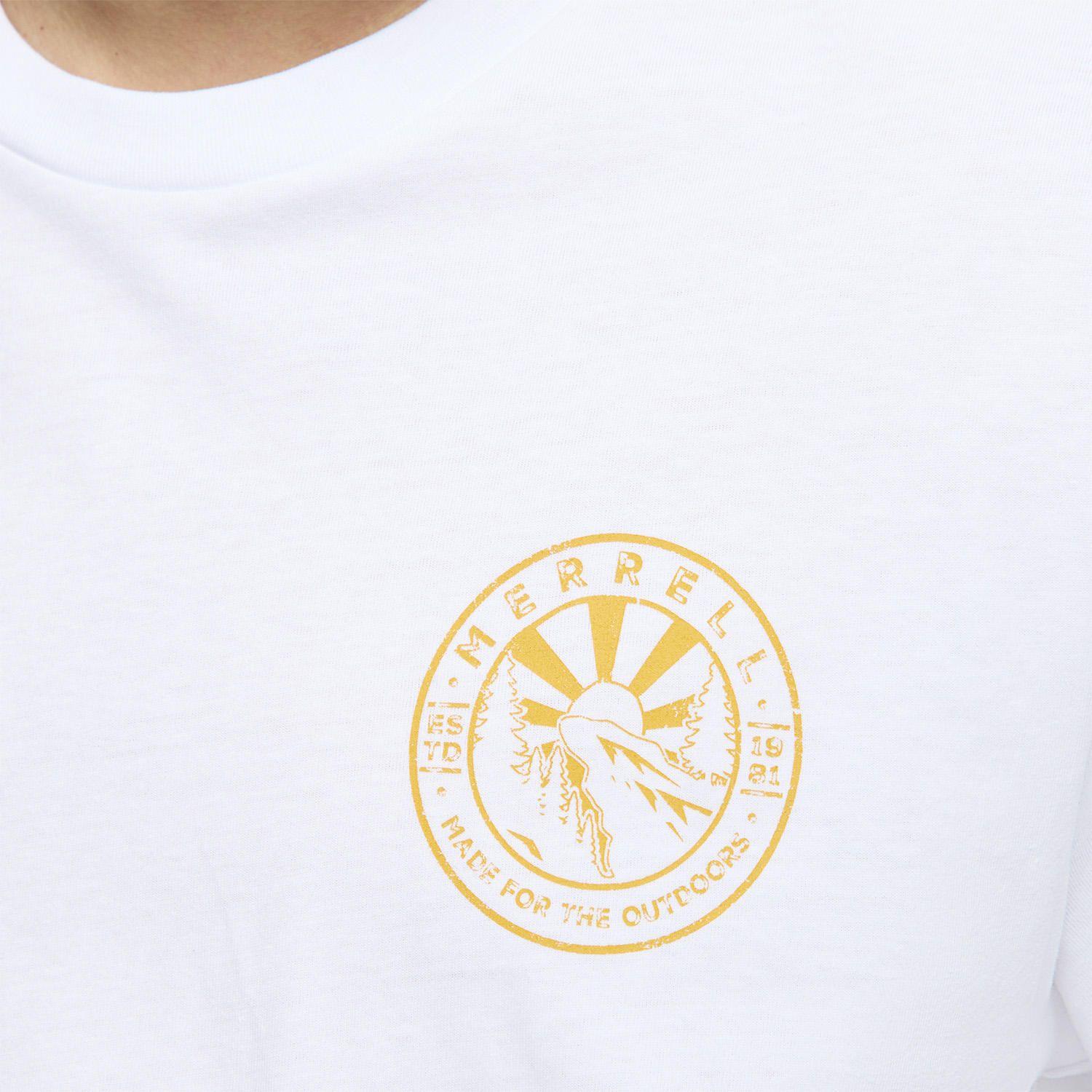 Polera M/C Hombre Outdoor Life Blanco-5