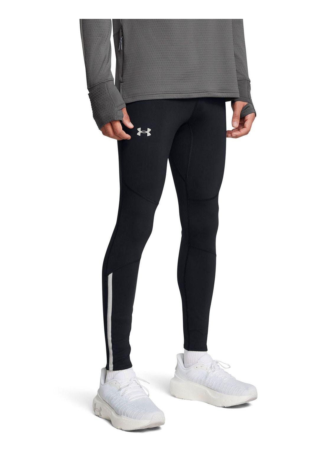 Leggings UA Launch Elite para hombre Negro-3