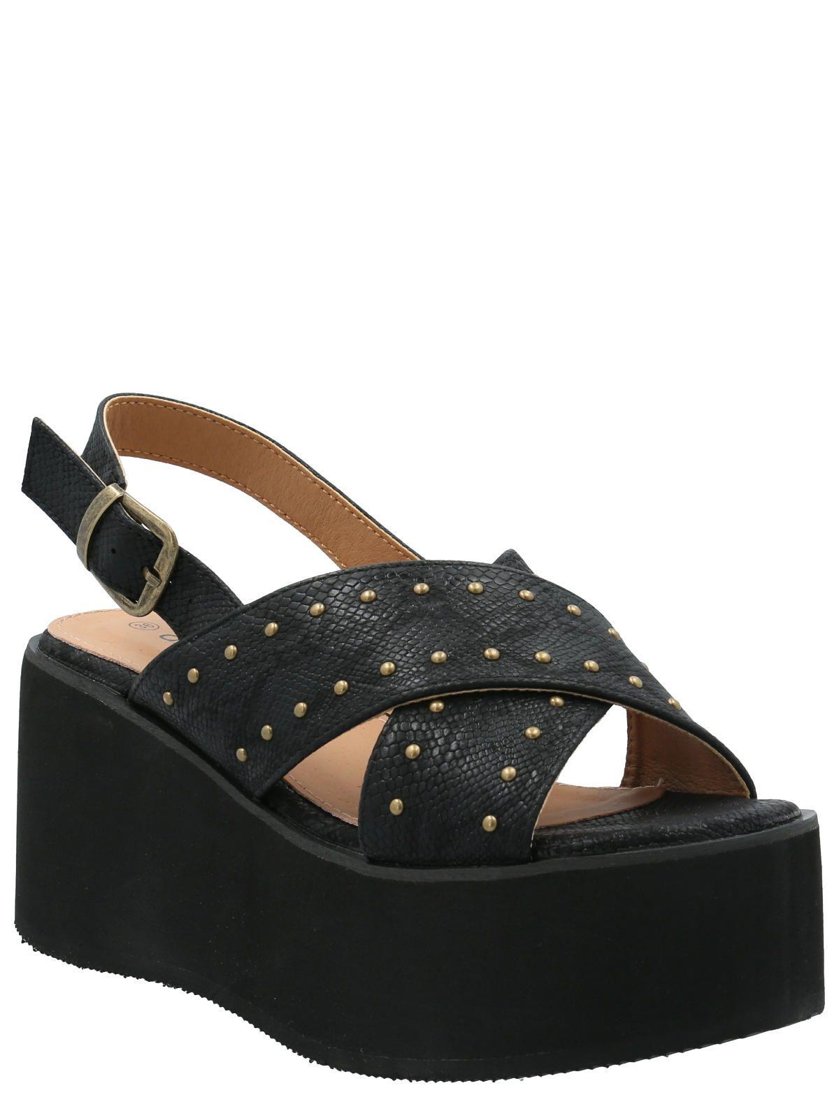 Sandalia Mujer Marcello Negro -0