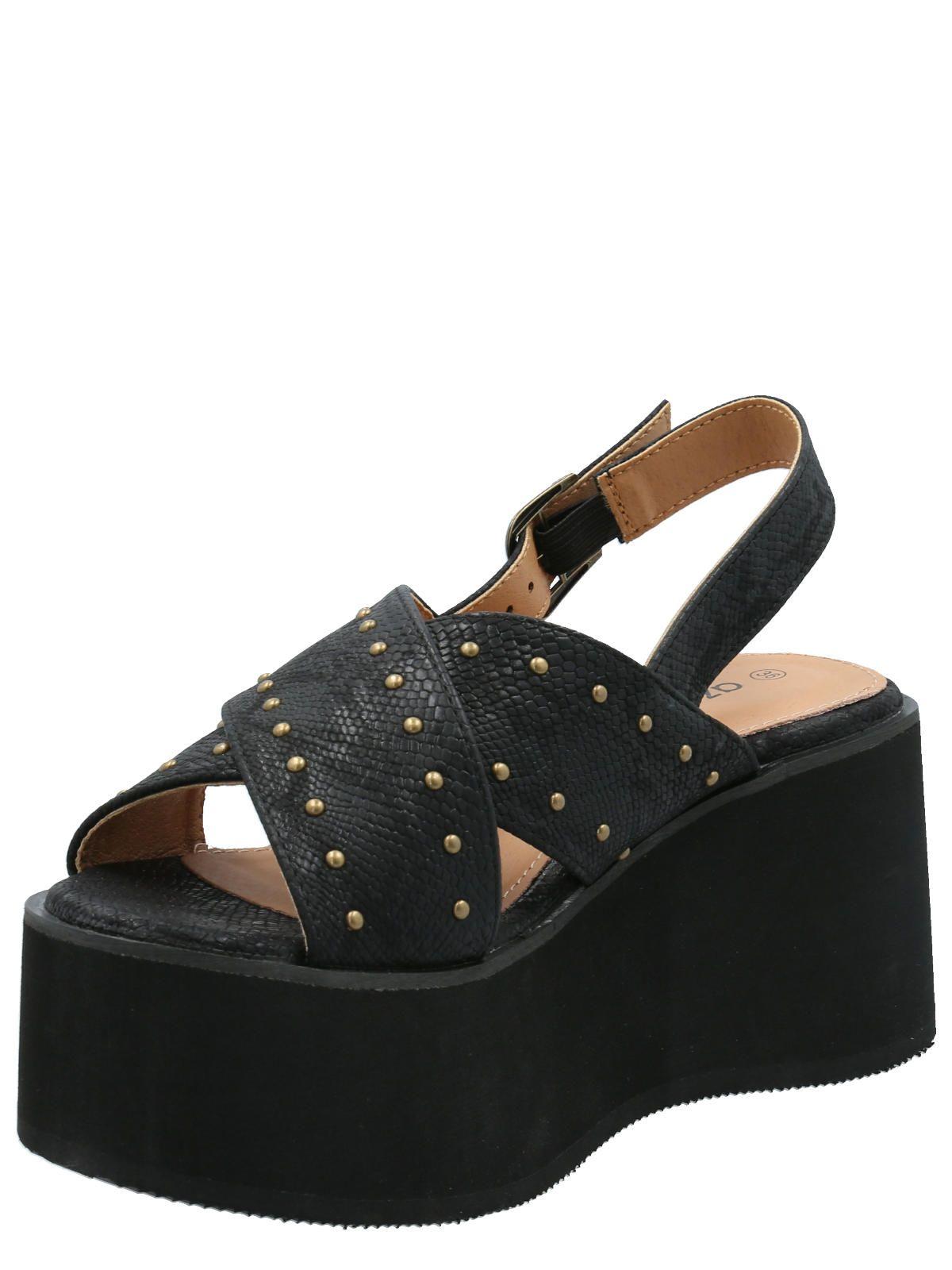 Sandalia Mujer Marcello Negro -4