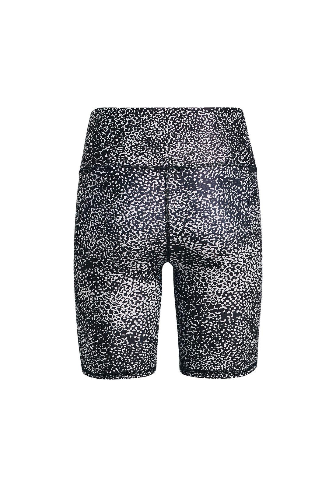Short Mujer Armour Aop Bike Shor Negro-1