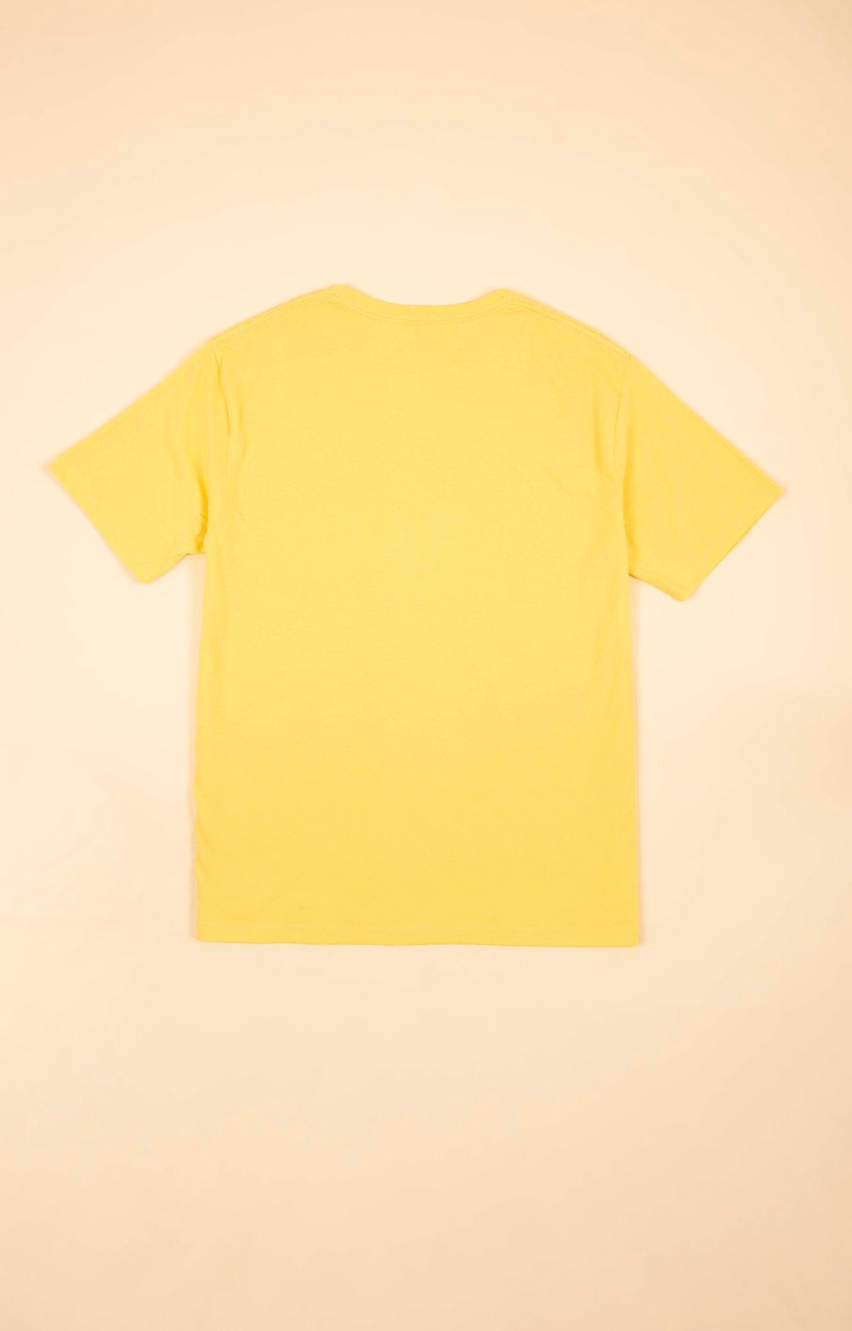 Polera Algodón Orgánico Nicepocket Amarillo-3