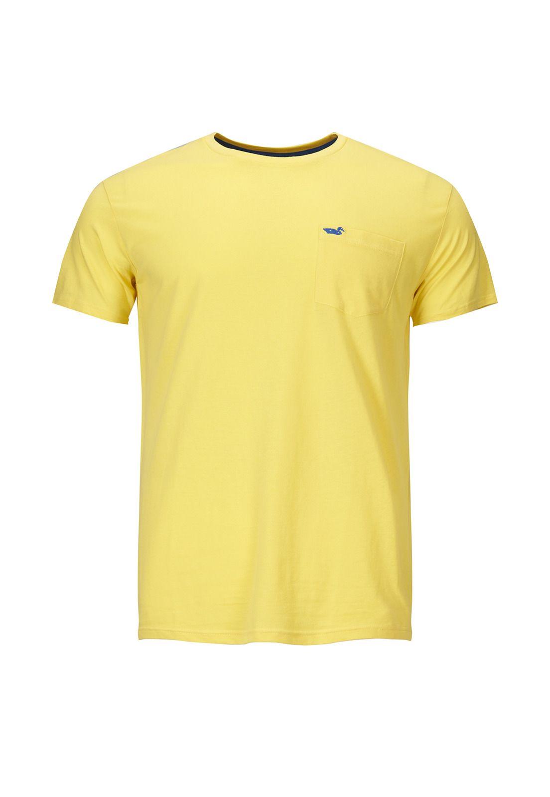 Polera Algodón Orgánico Nicepocket Amarillo-0