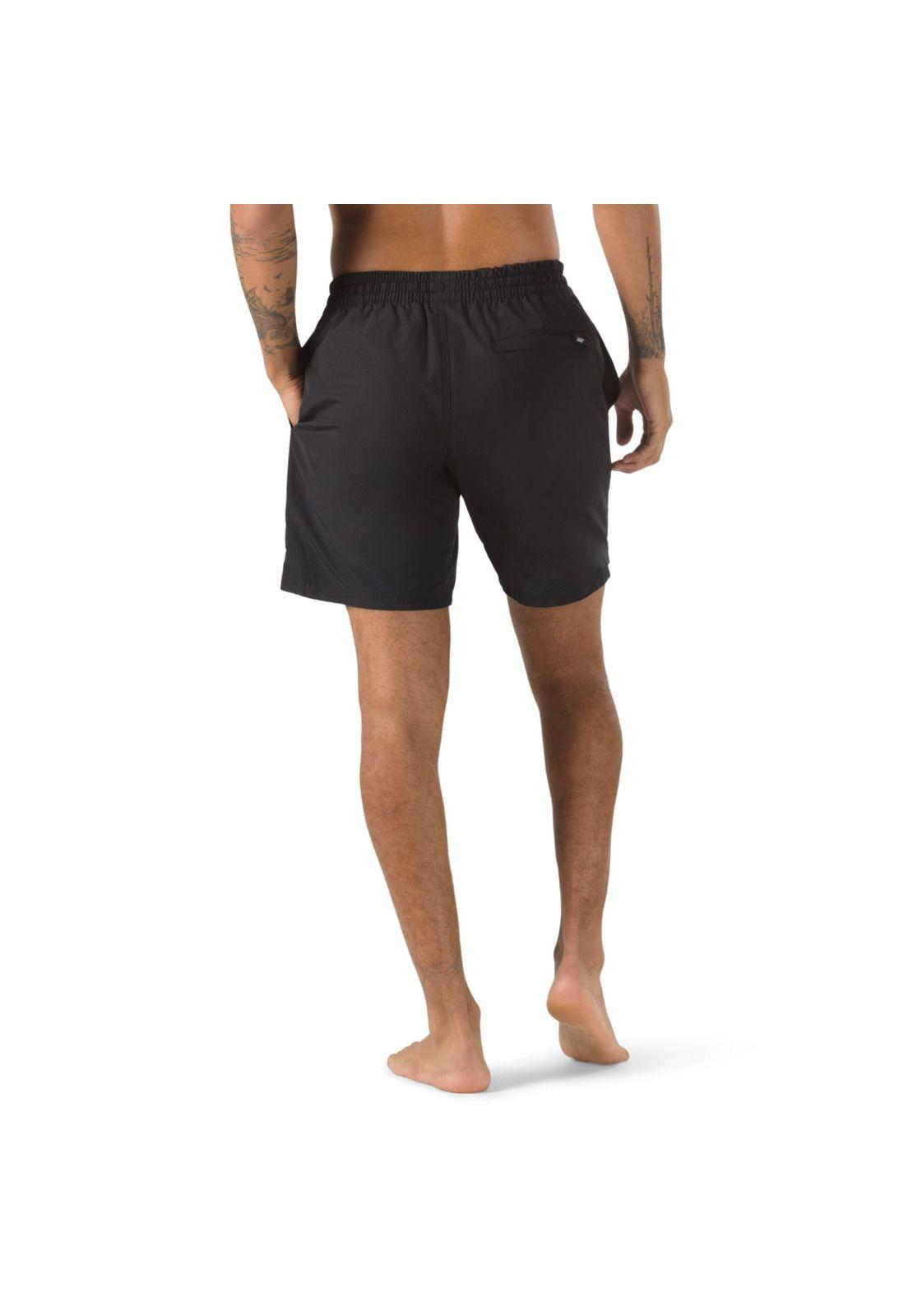 Traje de Baño Hombre Primary Volley II Negro-1