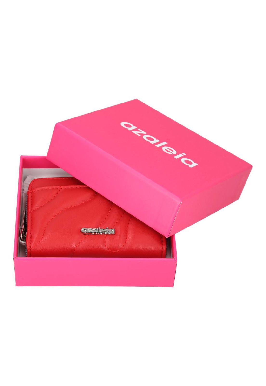 Billeteras Soft Wallet Mujer Rojo-3