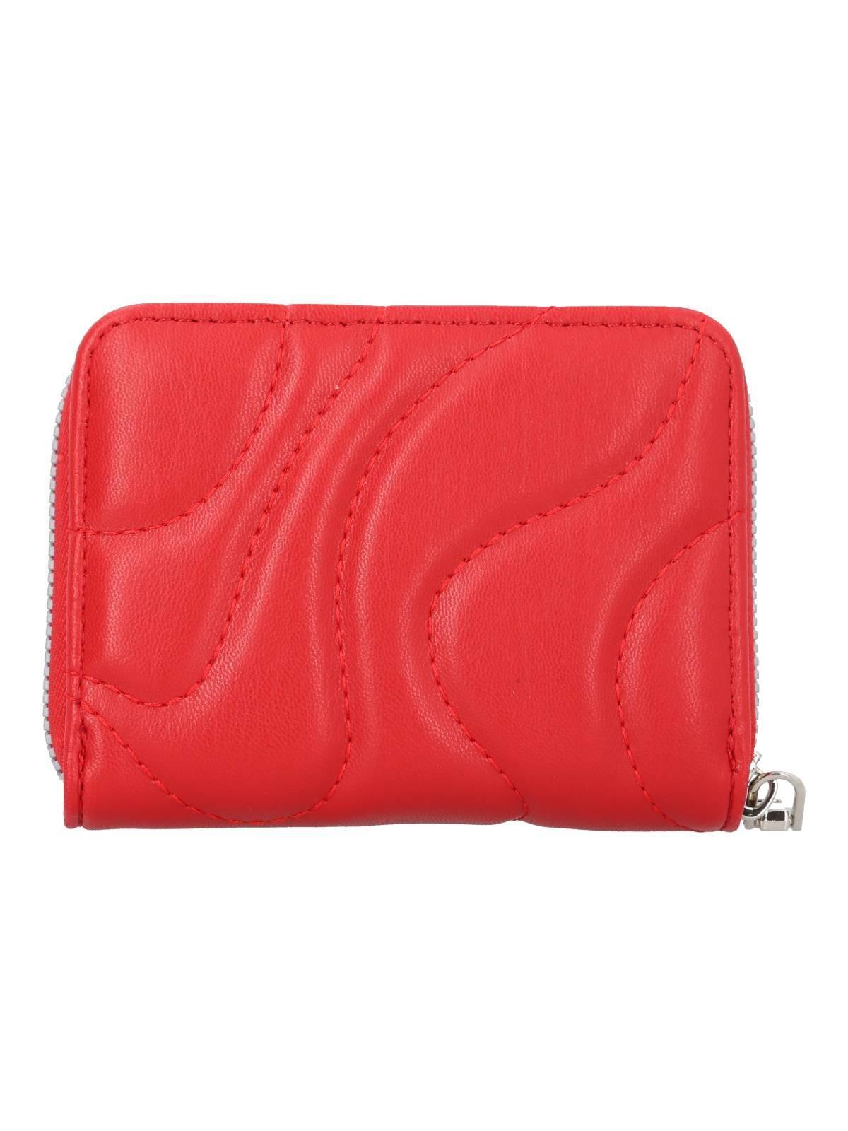 Billeteras Soft Wallet Mujer Rojo-1
