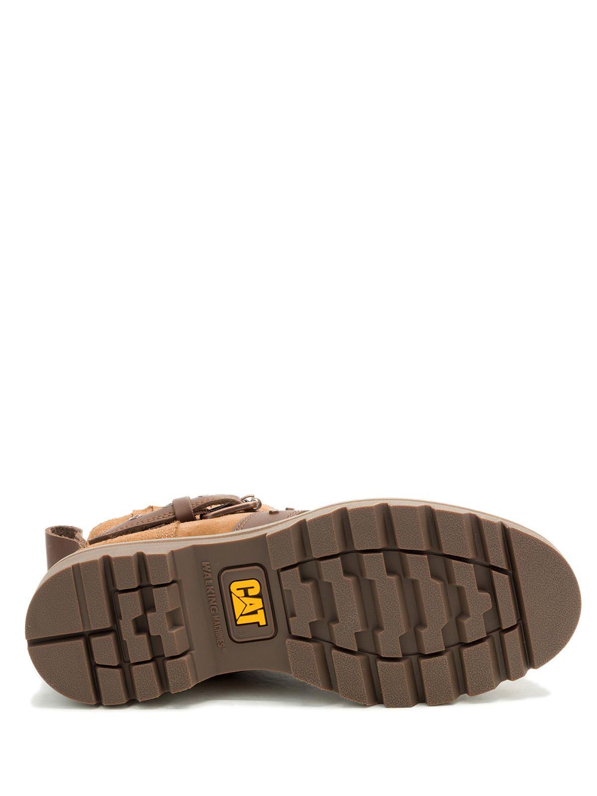 Botín Cuero Mujer Grader Ws Embellish Café-7