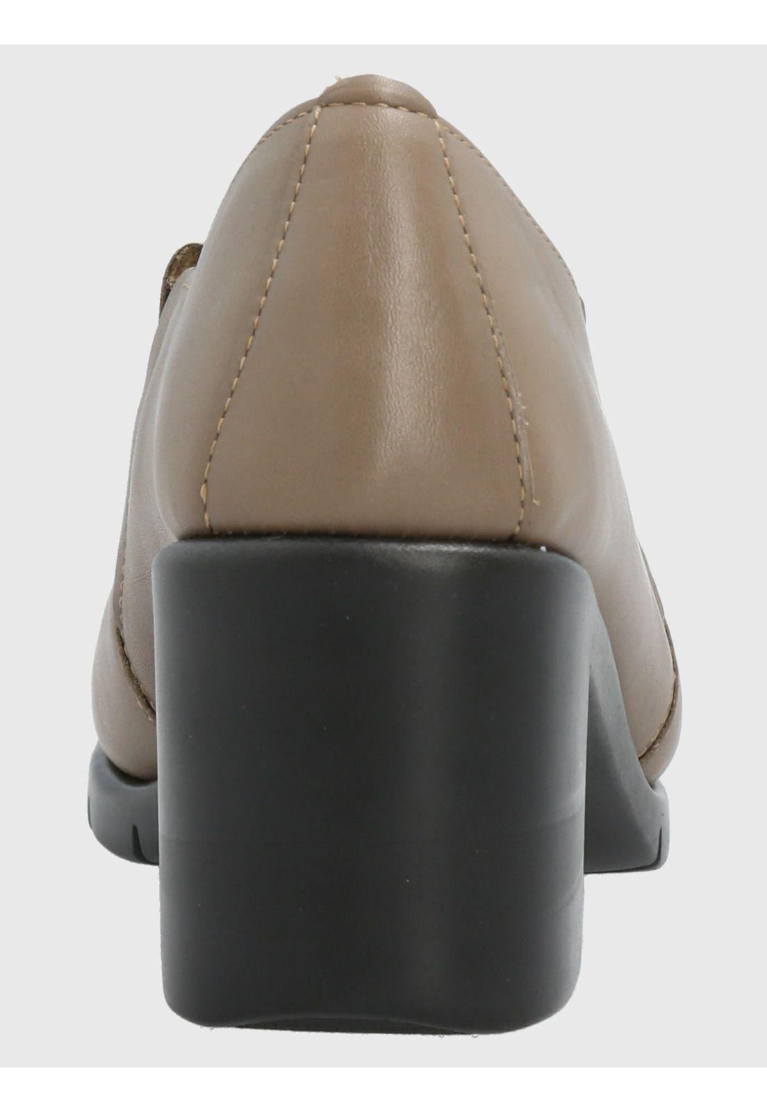 Zapato Cuero Mujer Neli Taupe-6