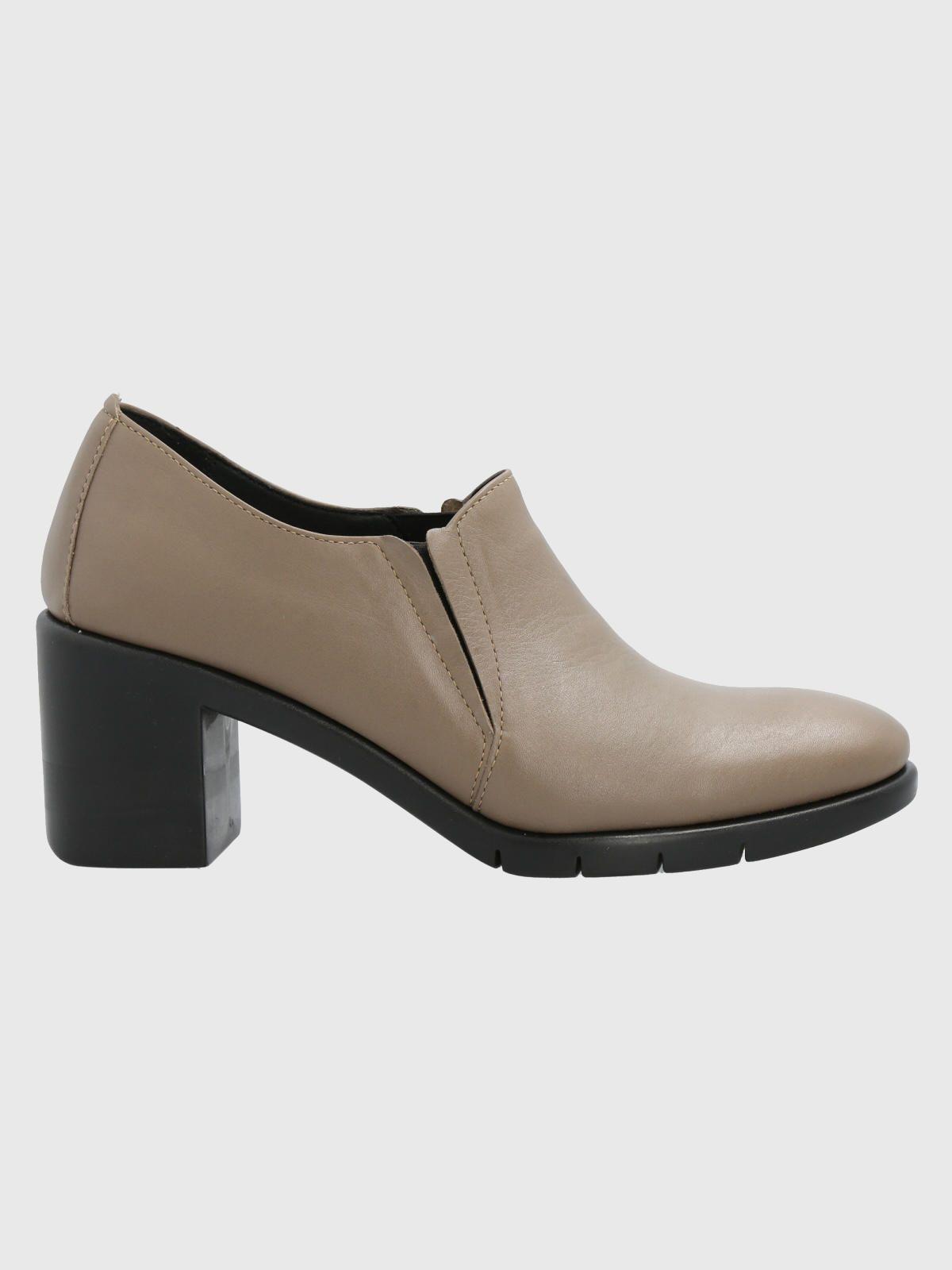 Zapato Cuero Mujer Neli Taupe-1