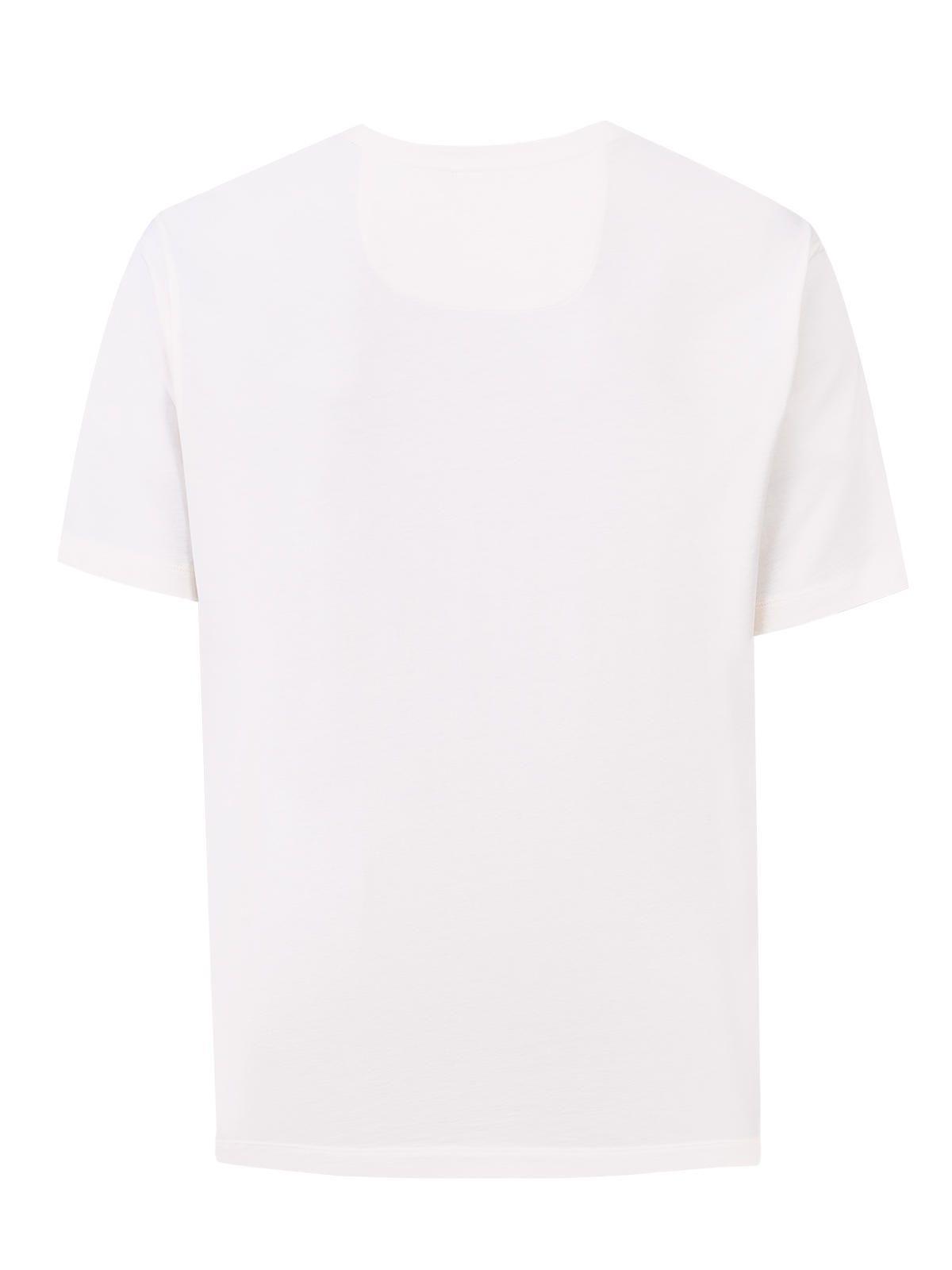 Polera Algodón Orgánico Hombre Basic Blanco-3