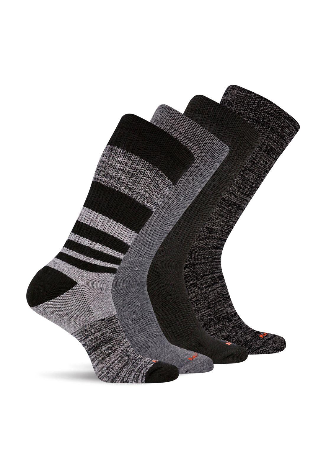 Calcetín Unisex Cushioned Midweight Negro-0
