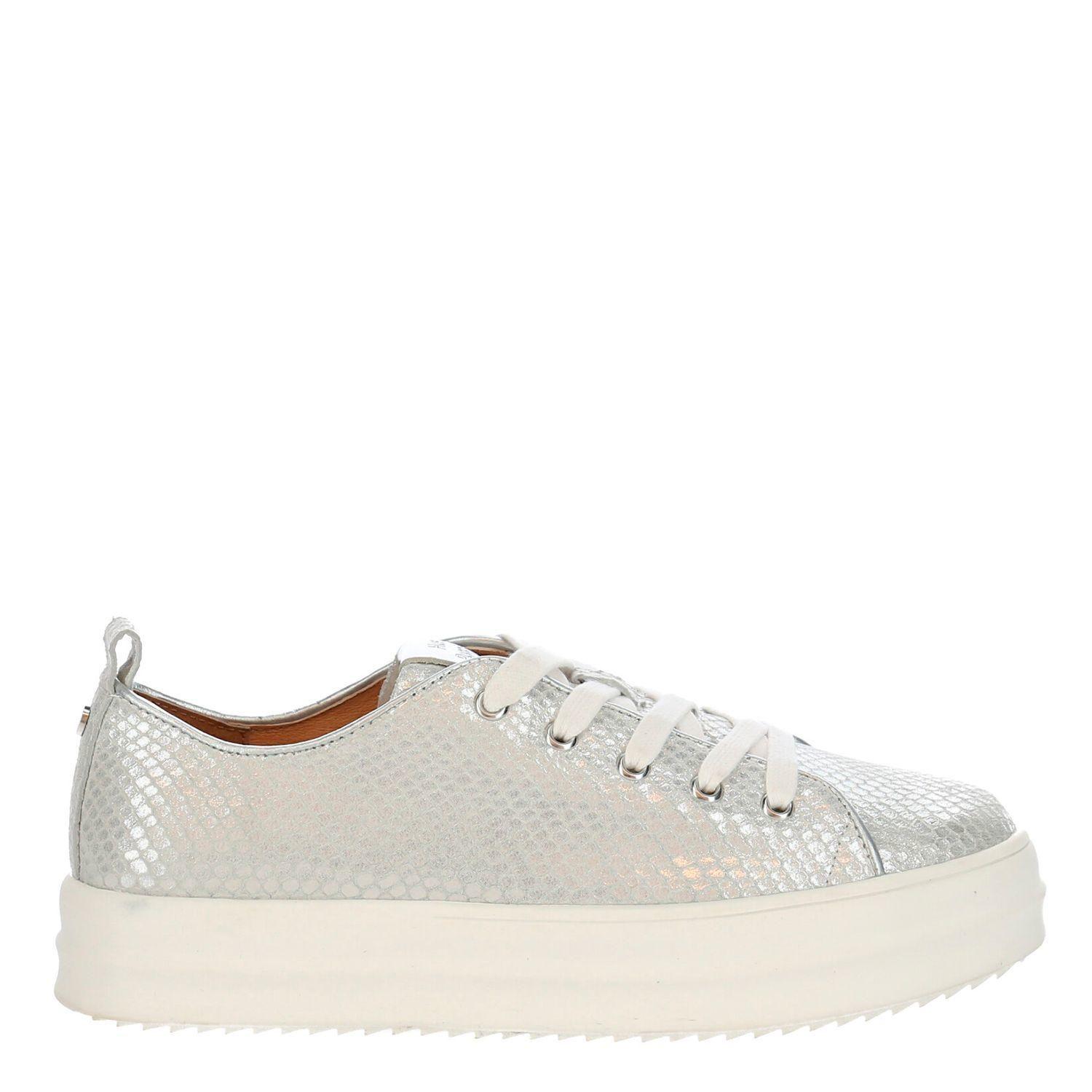 Zapatilla Cuero Holand 3 Plateado-1