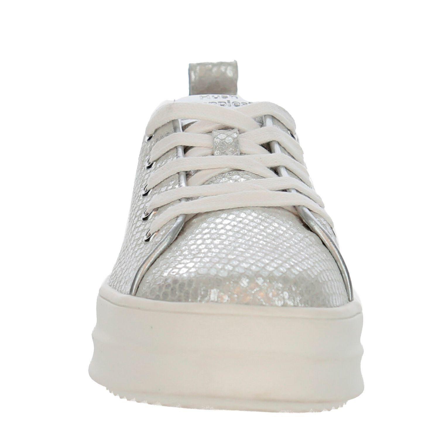 Zapatilla Cuero Holand 3 Plateado-2
