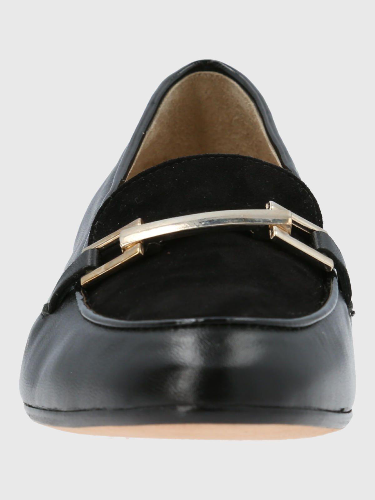 Zapato Brunate Mujer Cuero Riale Negro-3