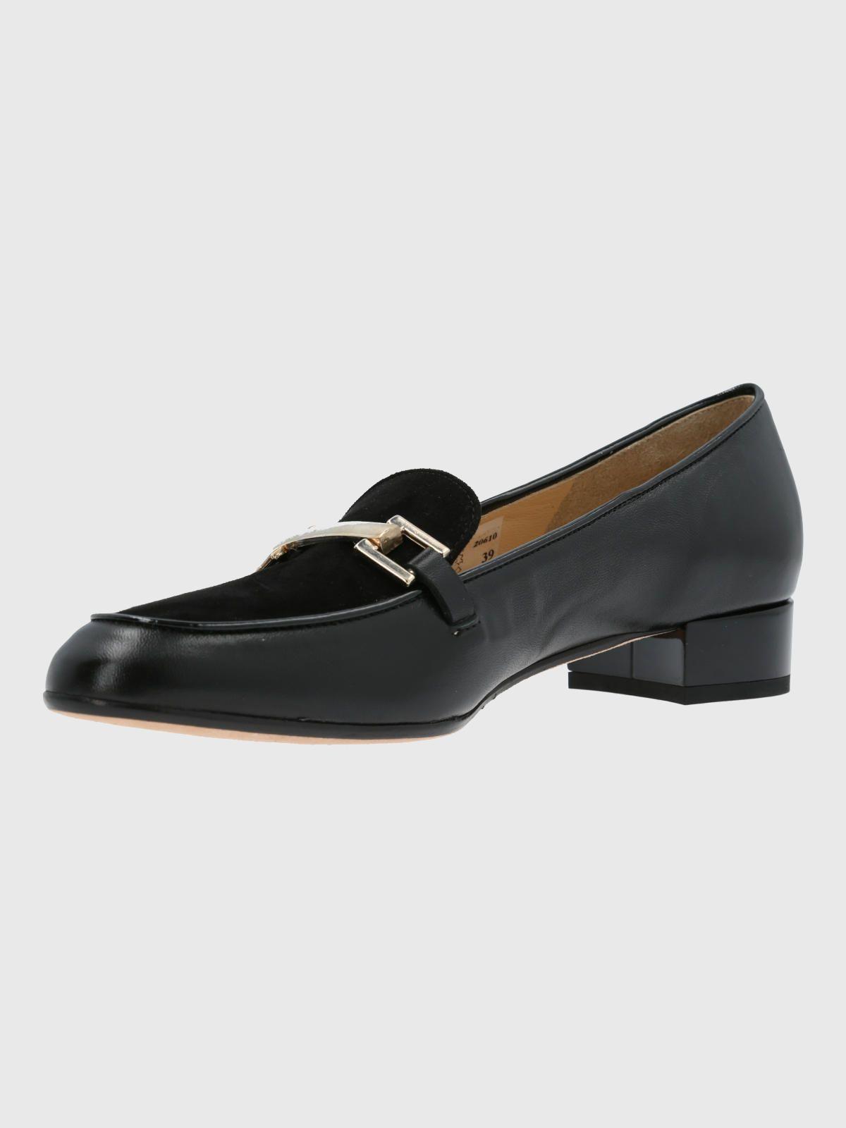 Zapato Brunate Mujer Cuero Riale Negro-4