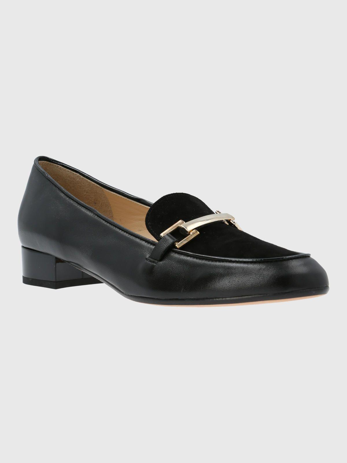 Zapato Brunate Mujer Cuero Riale Negro-0