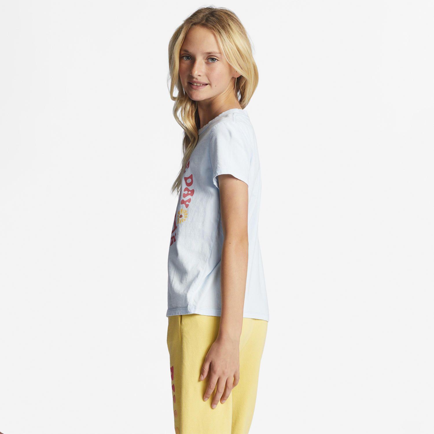 Polera M/C Niña Today Is The Da G Te Celeste-1