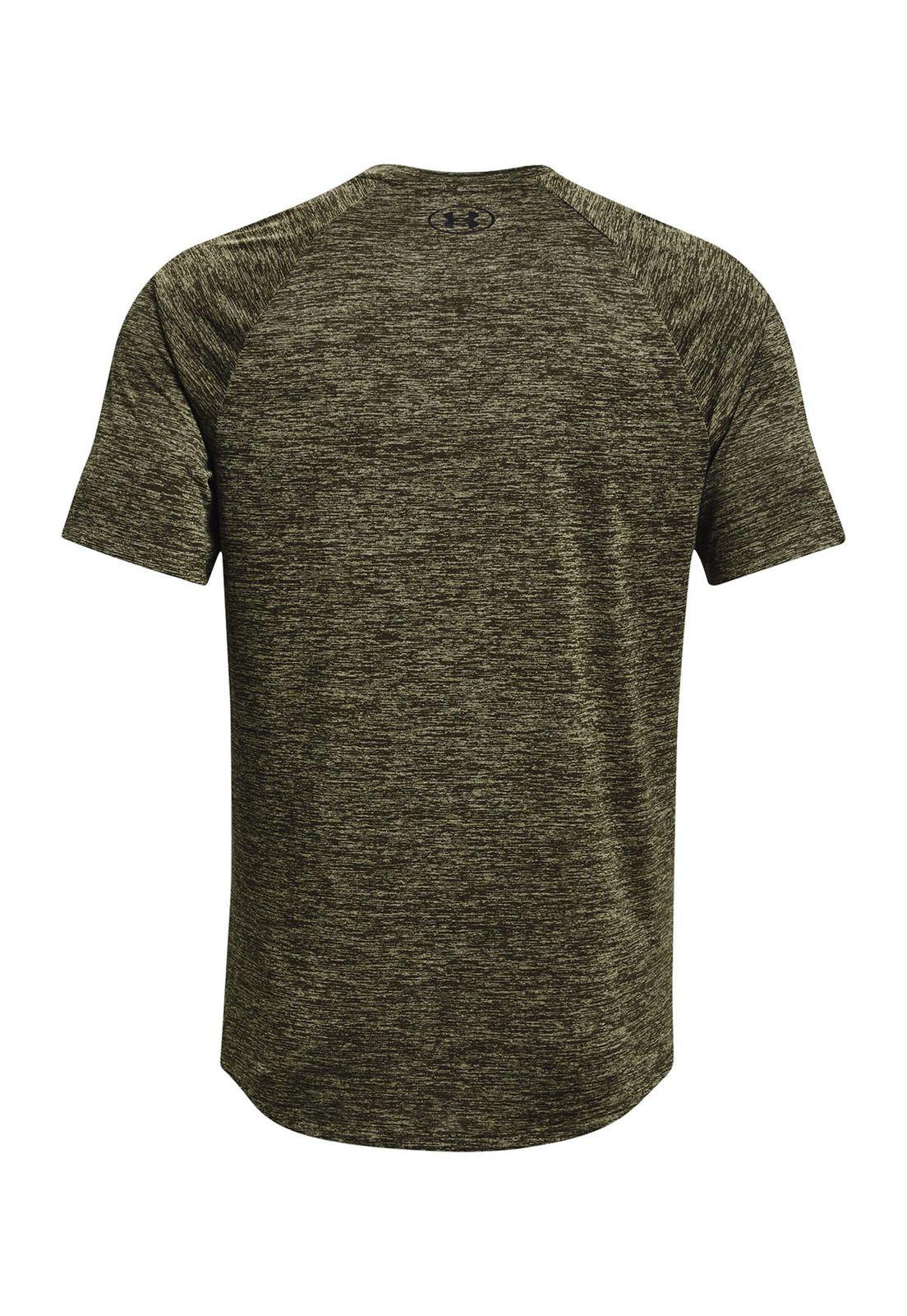 Polera manga corta Tech hombre Verde-1