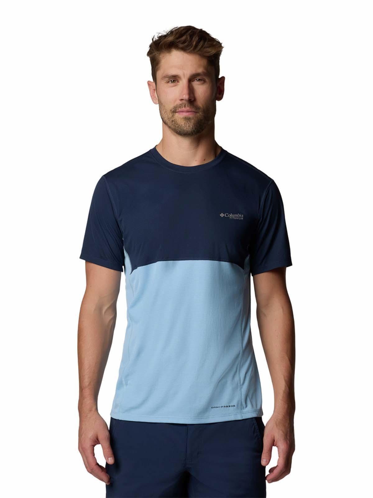 Polera M/C Hombre Cirque River Pro Azul-0
