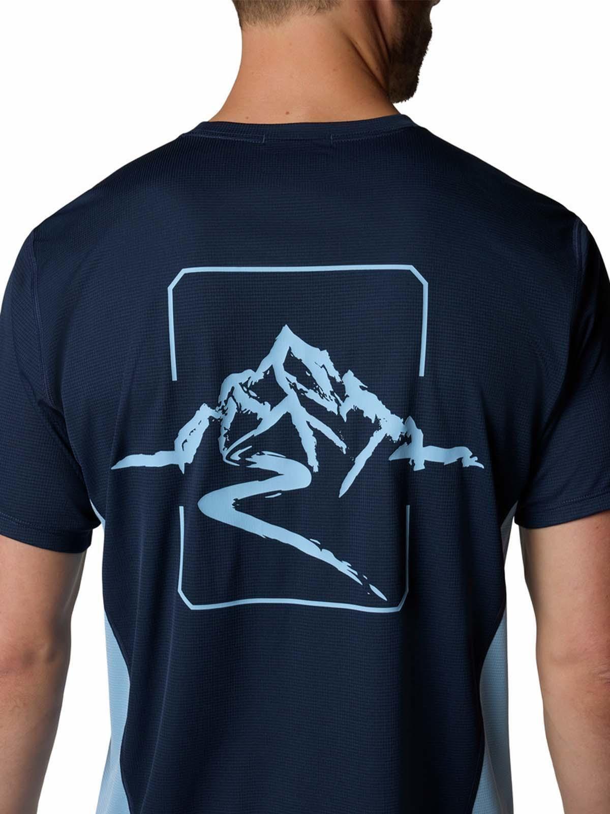 Polera M/C Hombre Cirque River Pro Azul-4