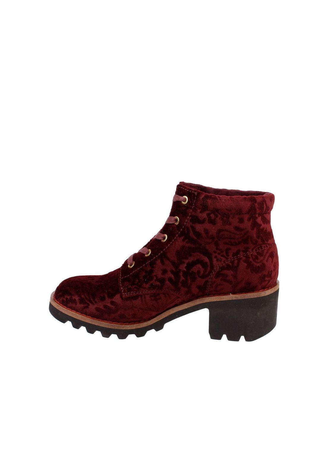 Botin Poliester Sula Burdeo-3