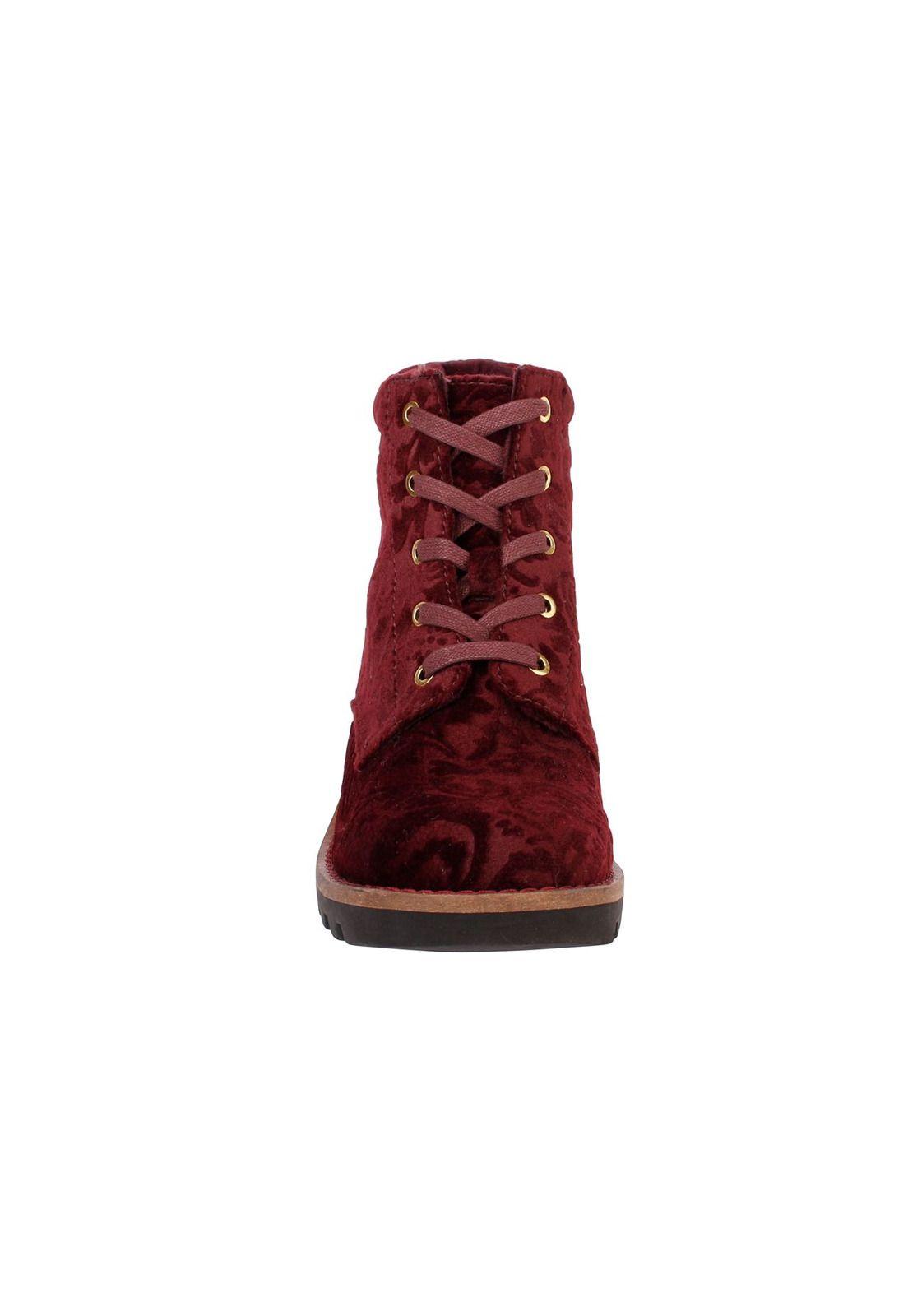 Botin Poliester Sula Burdeo-4