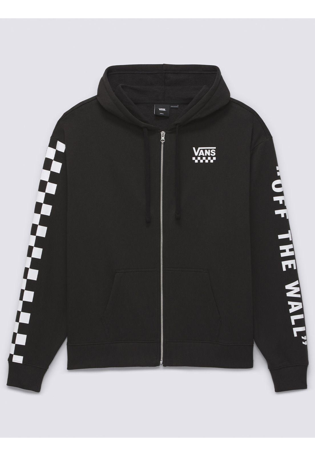 Polerón Con Gorro Extra Fun Os Hoodie Negro Mujer-5