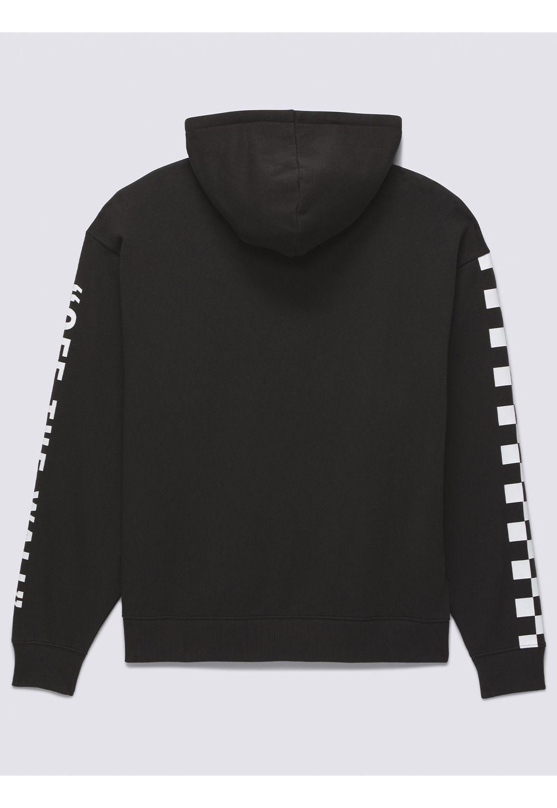 Polerón Con Gorro Extra Fun Os Hoodie Negro Mujer-6