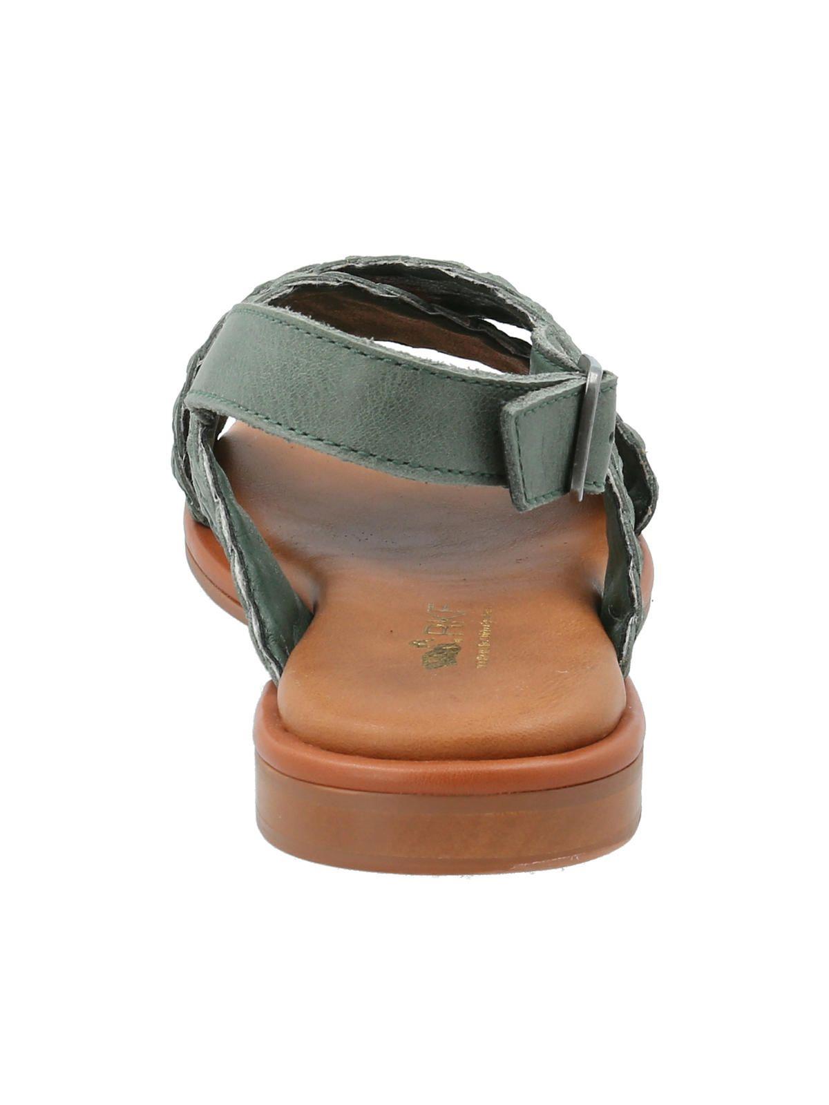 Sandalia Cuero Mujer Lima Verde -5