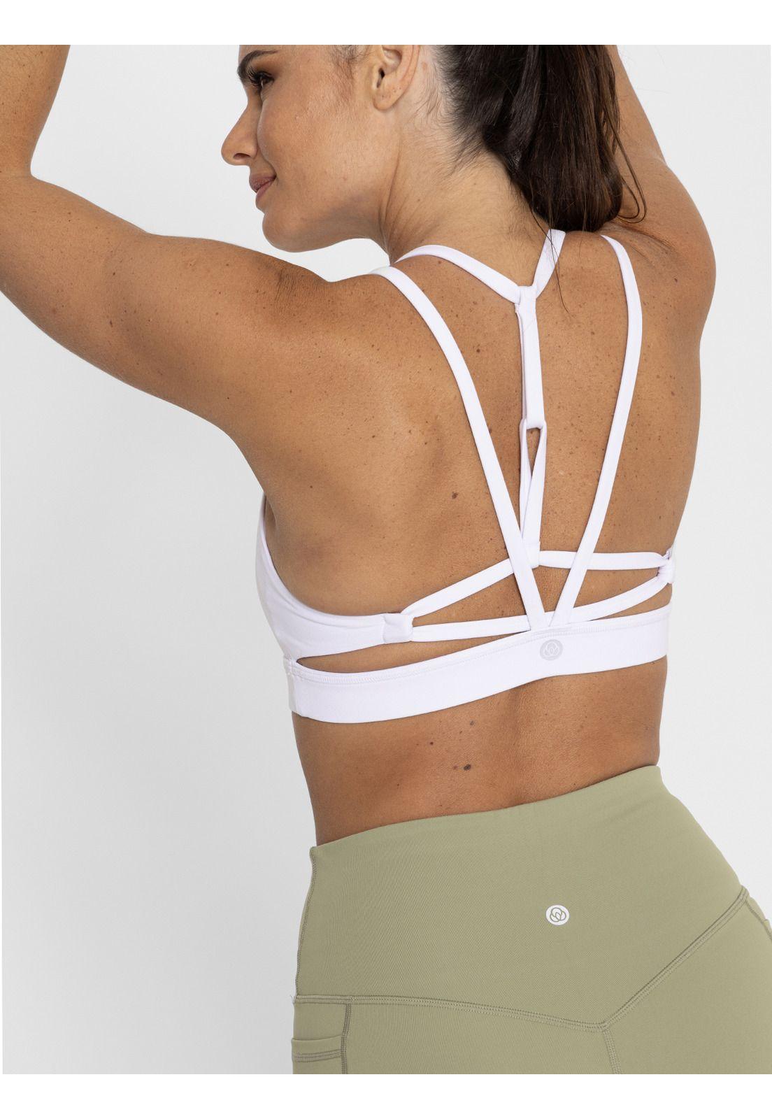 Peto Deportivo Bra Laura Blanco Mujer-8