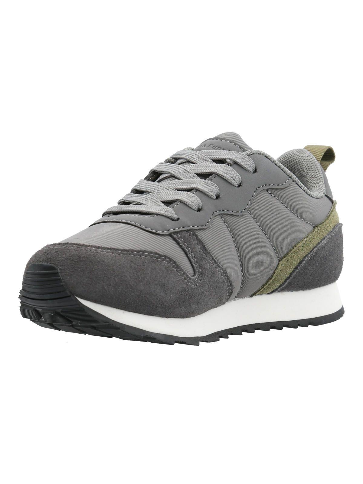 Zapatilla Cuero Janet-K Niño Gris-5