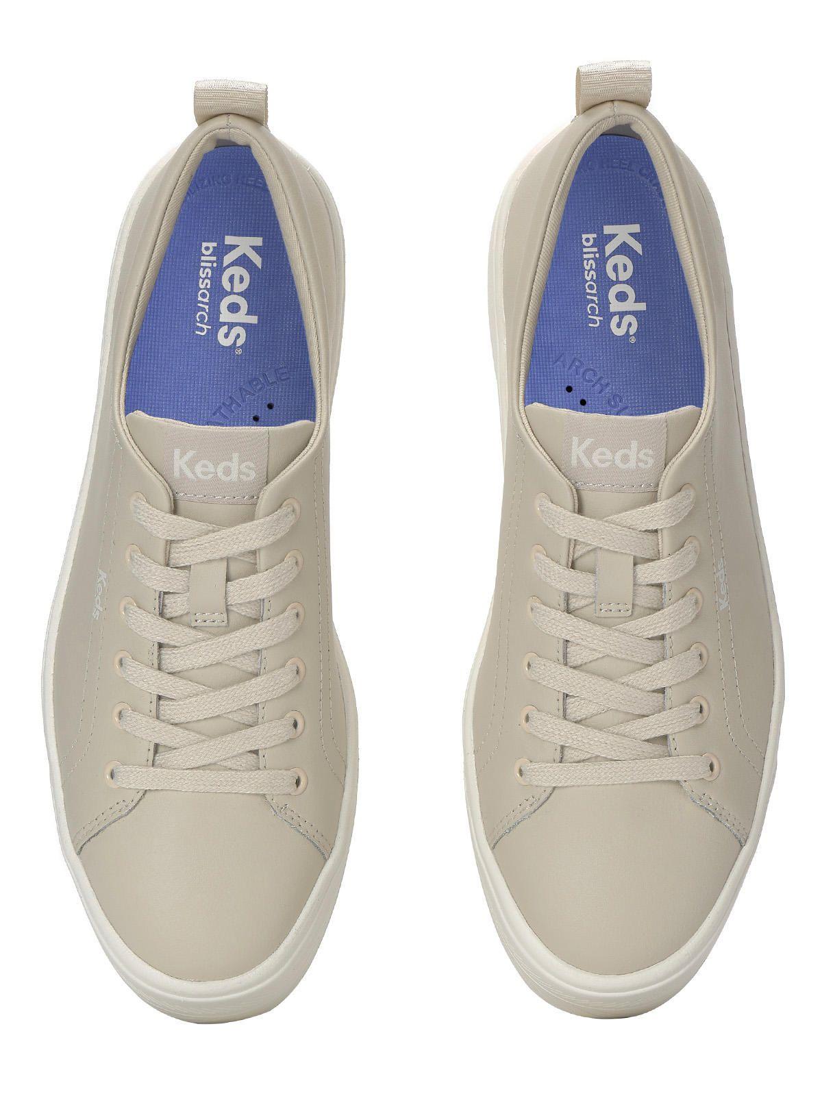 Zapatilla Cuero Mujer Skyler Leather Crema-3