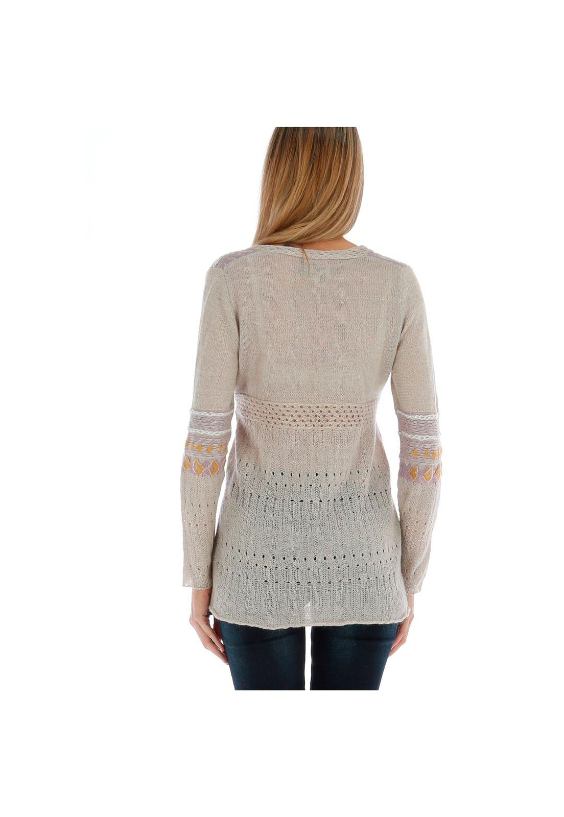 Sweater Viscosa Llily Gris Mujer Rockford-1