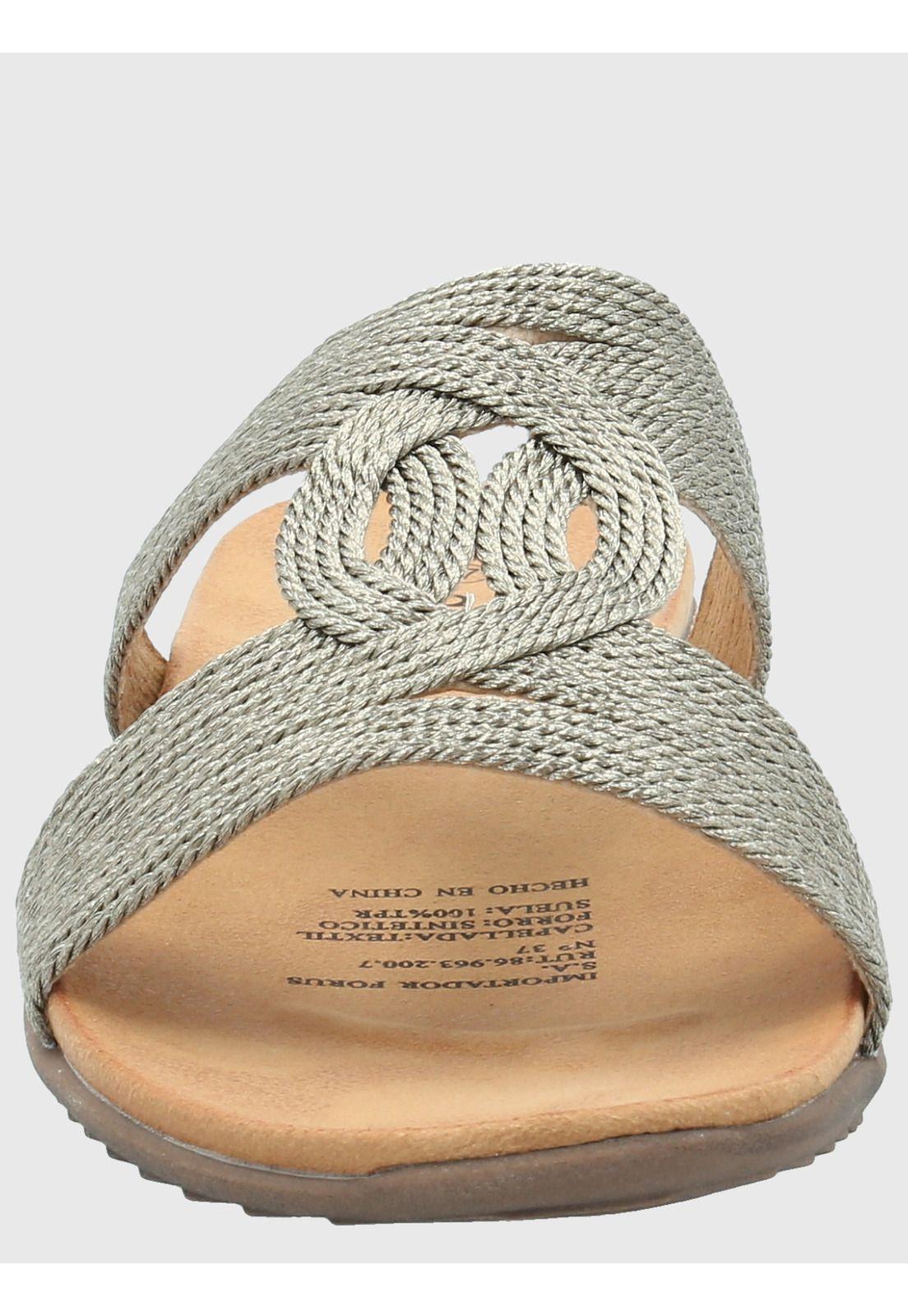 Sandalia Mujer Rocco Peltre -3