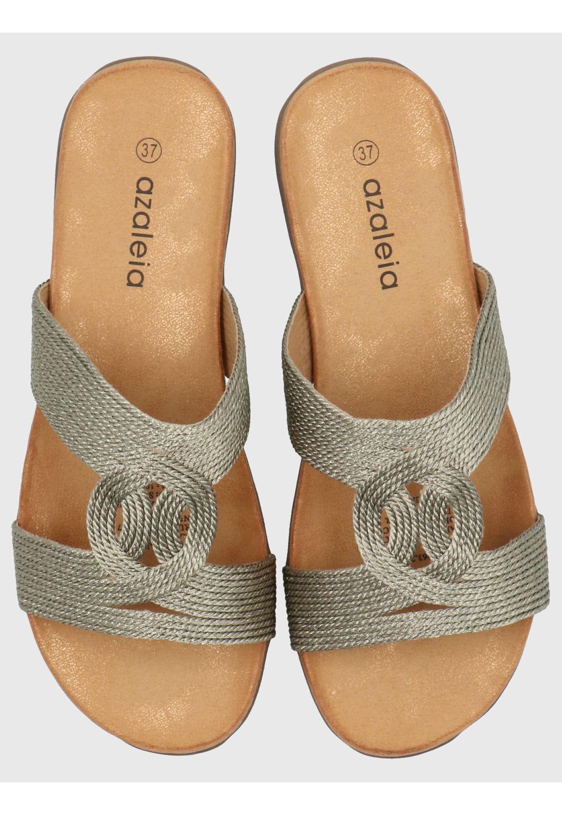 Sandalia Mujer Rocco Peltre -6