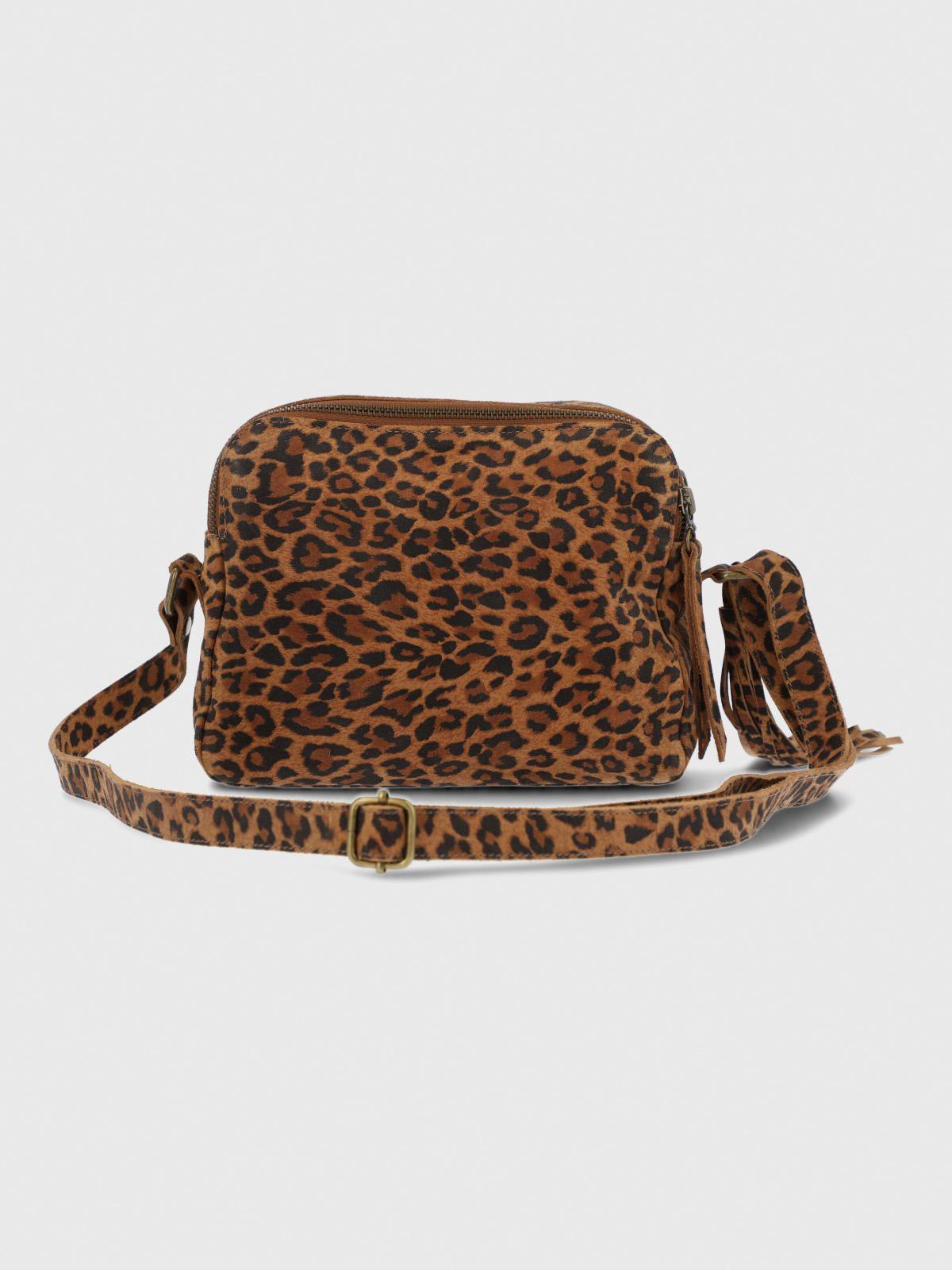 Cartera Cuero Mujer Elsie Cross Café-2