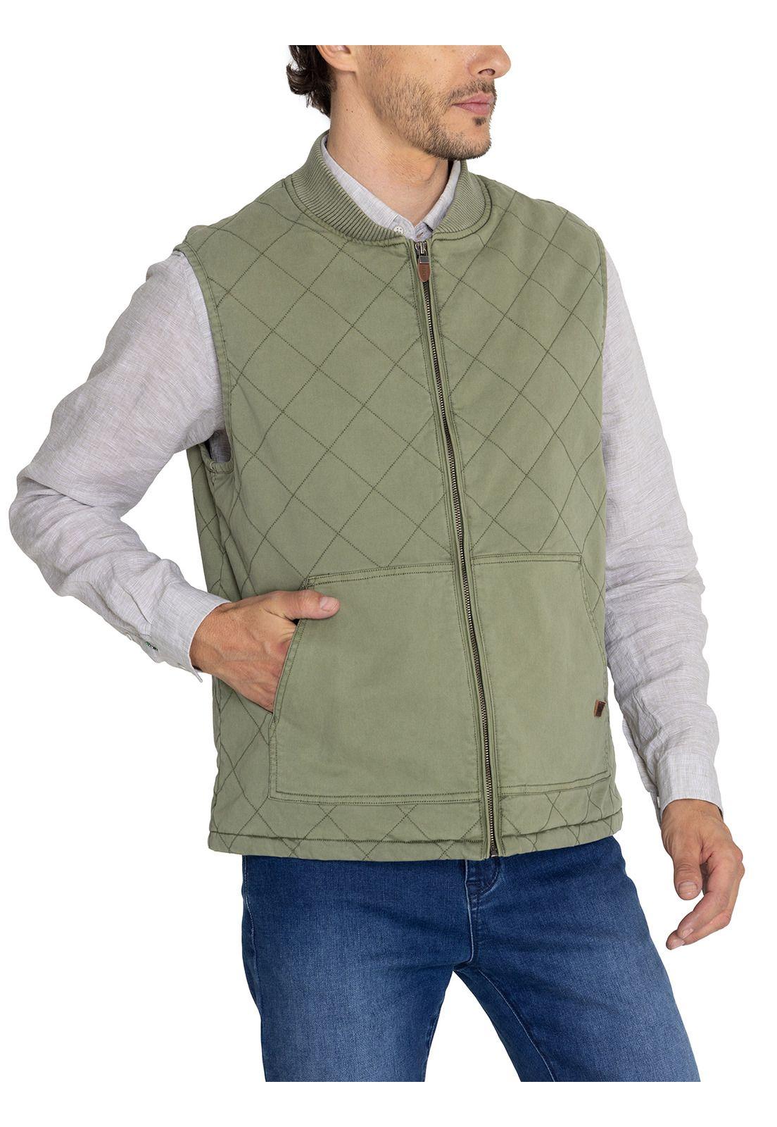 Chaqueta Thermore Verde Laurito Hombre -4