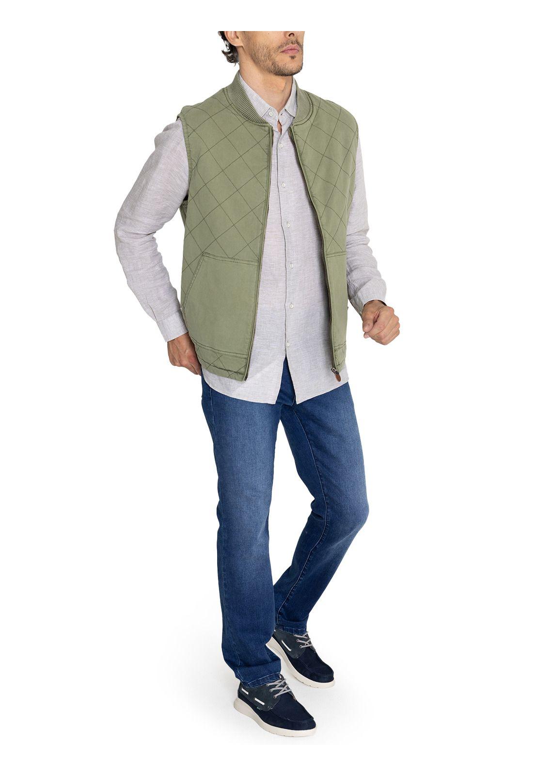 Chaqueta Thermore Verde Laurito Hombre -9